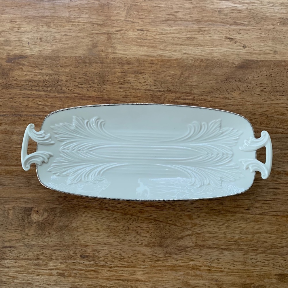 Small Lenox serving tray